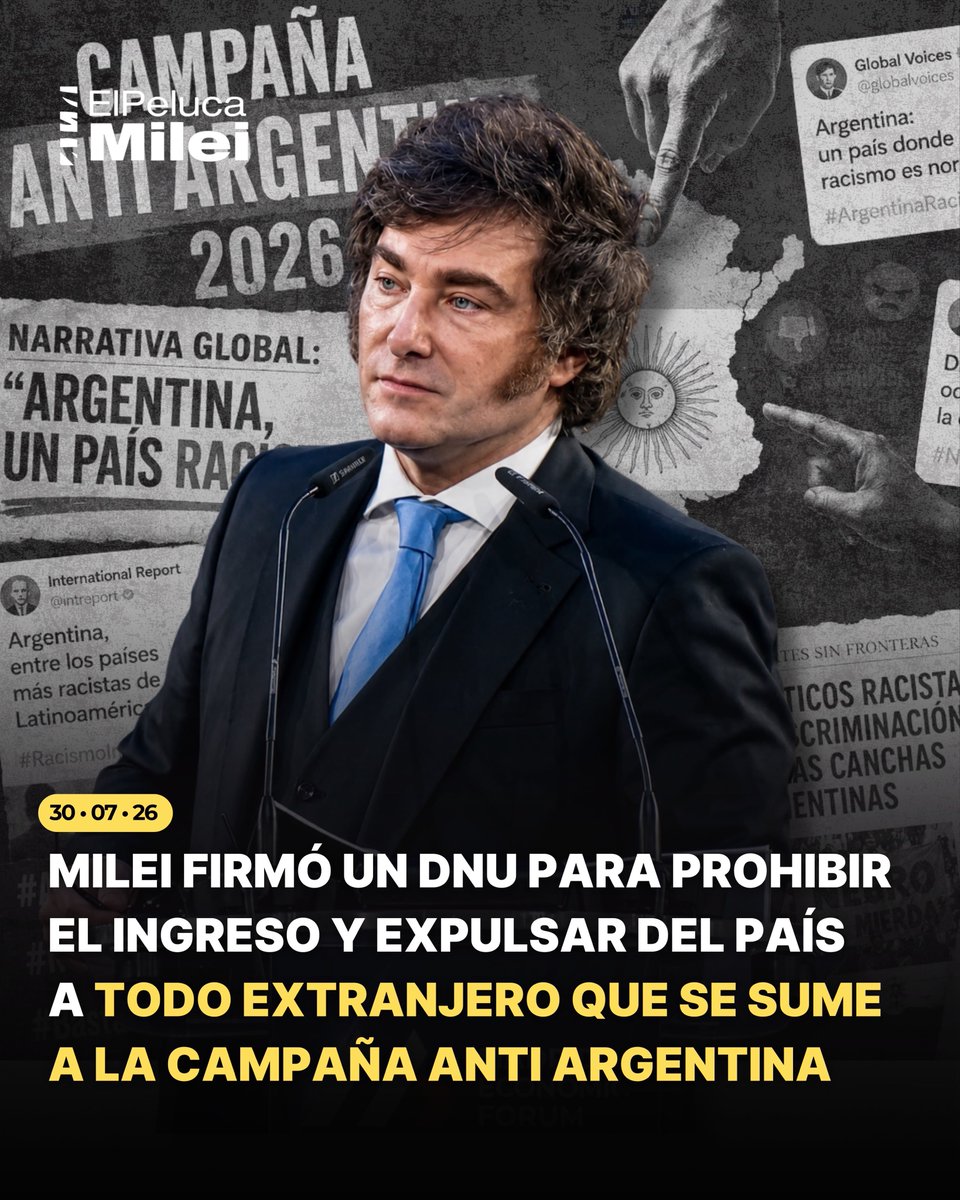 El Peluca Milei tweet media