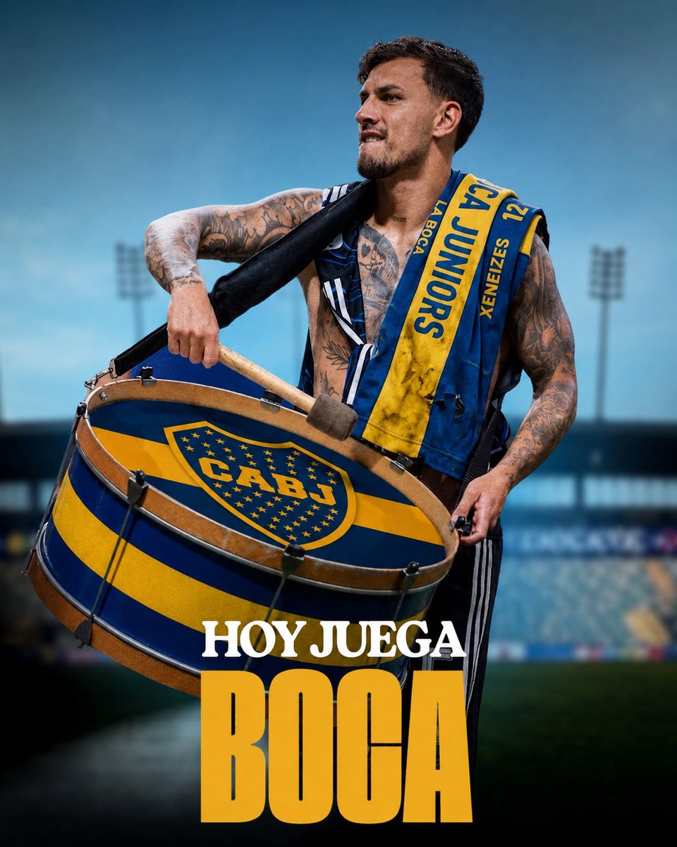 mauroxeneizex's tweet photo. ¡𝗛𝗢𝗬 𝗝𝗨𝗘𝗚𝗔 #𝗕𝗢𝗖𝗔! 🏆🔵🟡🔵 https://t.co/tthqA5jzO6