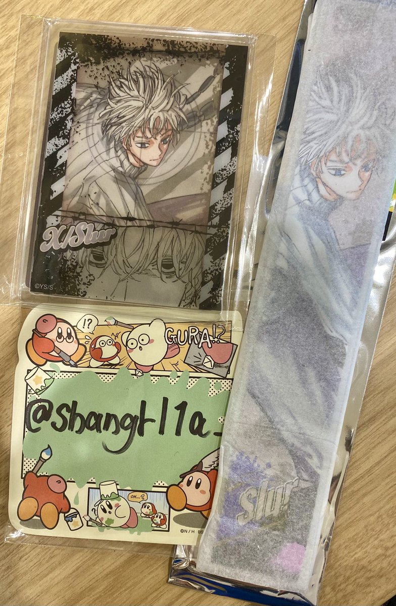 shangrl1a_'s tweet photo. 【交換】　SAKAMOTO DAYS 展　サカモトデイズ　アートコースター  チケット風カード ストラップ

譲］写真のお品物

求］印のお品物

⭐️最優先、まとめて取引可能な方優先。郵送交換プロカ必読。※AC南雲のみ比率交換2:1もしくは3:1〜の交換とさせていただきます。 内容によってはお断りする場合も有り https://t.co/PDh7K5YHLL