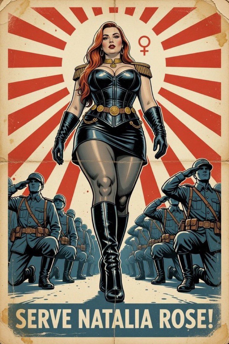GoddessNatRose's tweet photo. Enroll to join the Natalia Rose army of pathetic losers. You won’t just be any loser, you’ll be MY pathetic loser. You know it’s exactly where you belong 😈 https://t.co/delCKIuw6c
