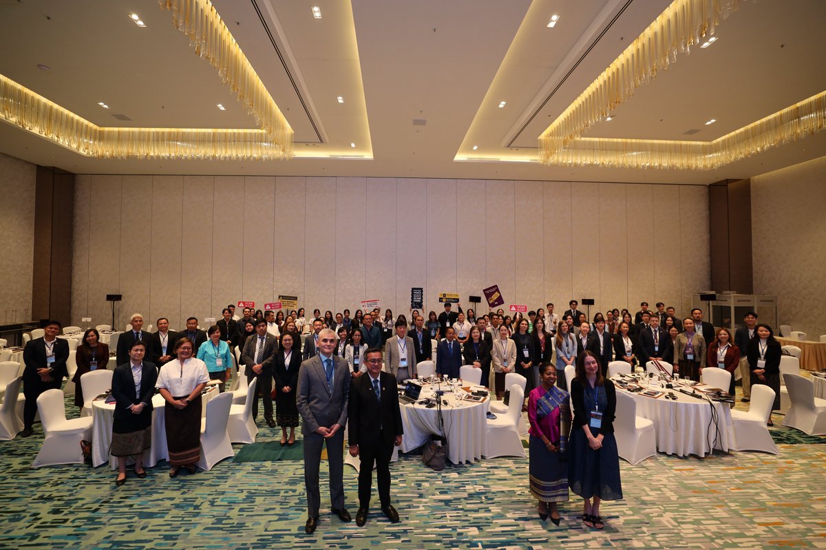 UNinLaoPDR's tweet photo. False job offers can lead to real harm🚫

On #WorldDayAgainstTraffickingInPersons ➡️@UNODC_SEAP🤝@UNinLaoPDR launched #TrappedInScamCrime in 🇱🇦. 

With survivor consultants &amp; partners, the campaign helps people spot deceptive recruitment and stay safe. 🔗 https://t.co/kYXQ78UCC5 https://t.co/iP0i9Cggde