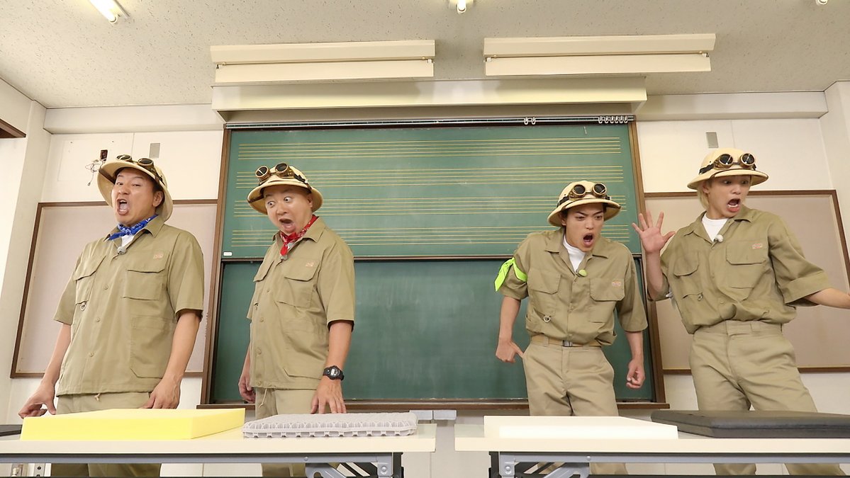 natureteacher_'s tweet photo. 🌏＼ネイチャーティーチャー／🧑🏻‍🏫
　　　オフショットを公開📸

原くんのバレーボールアタックも炸裂🏐
週末にぜひ𝗧𝗩𝗲𝗿で💁🏻‍♂️

#ネイティー 
@chocopla_mg @OVTT_official https://t.co/IaVb8ncA8R