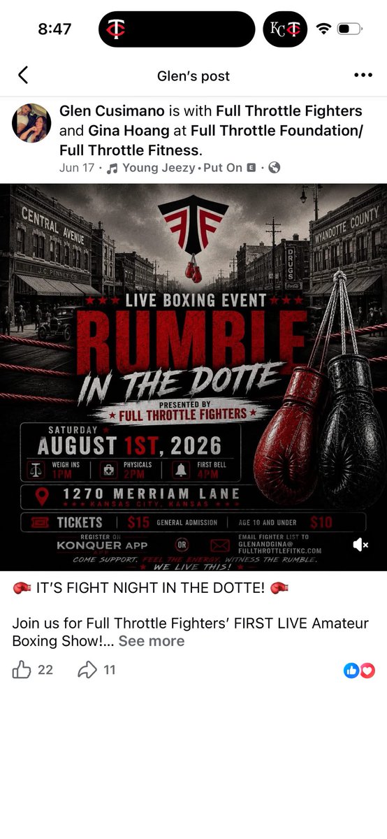 Chevyman_35's tweet photo. Exciting news! 🥊
This Saturday, Wyatt will be making his boxing debut! He's put in countless hours of hard work, dedication, and determination to get to this moment, and we're proud of everything he's accomplished along the way.
Now it's time to put that work on display. https://t.co/h4pVOeikgZ