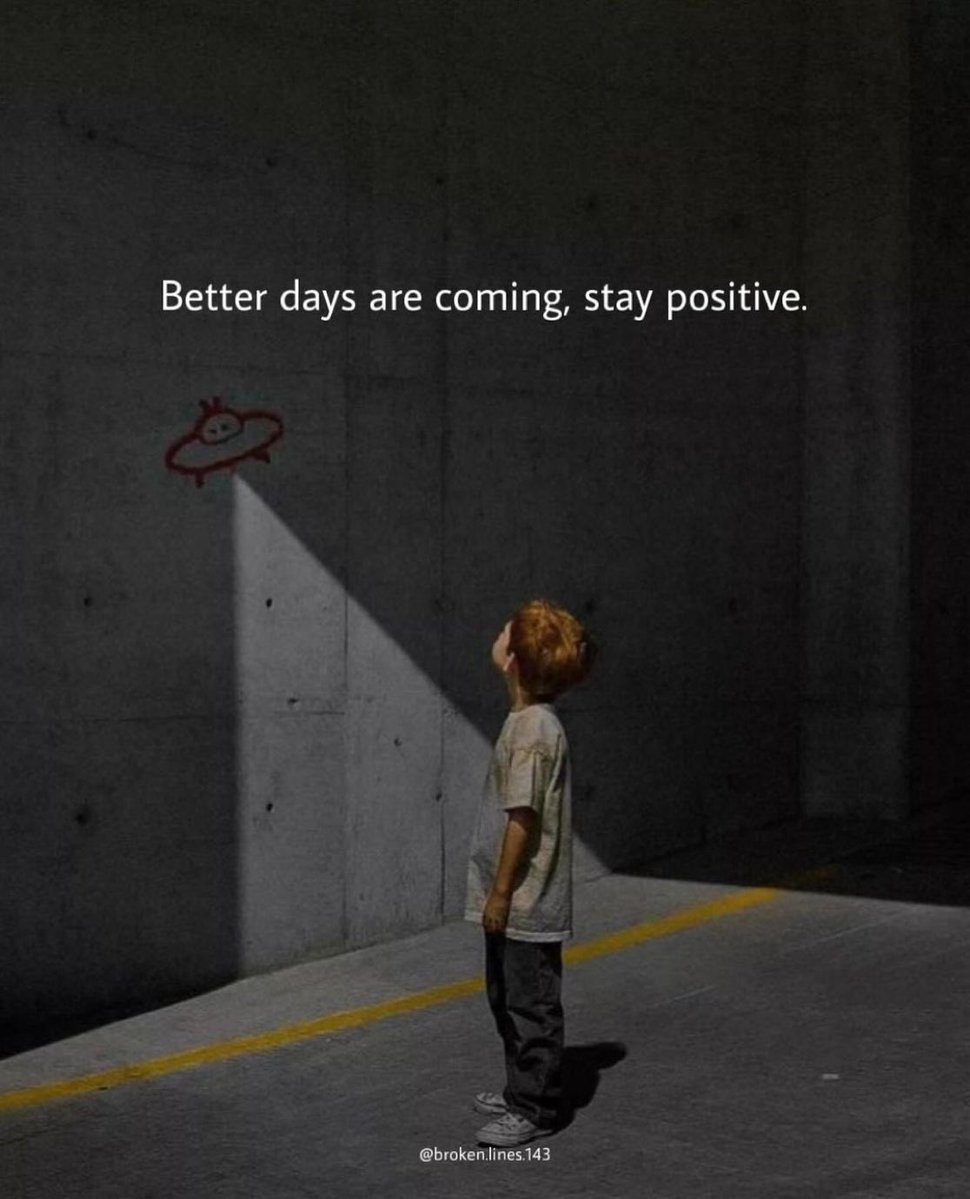 FrankKhalidUK's tweet photo. Stay positive #ThursdayMotivation https://t.co/BuWnFDF6No