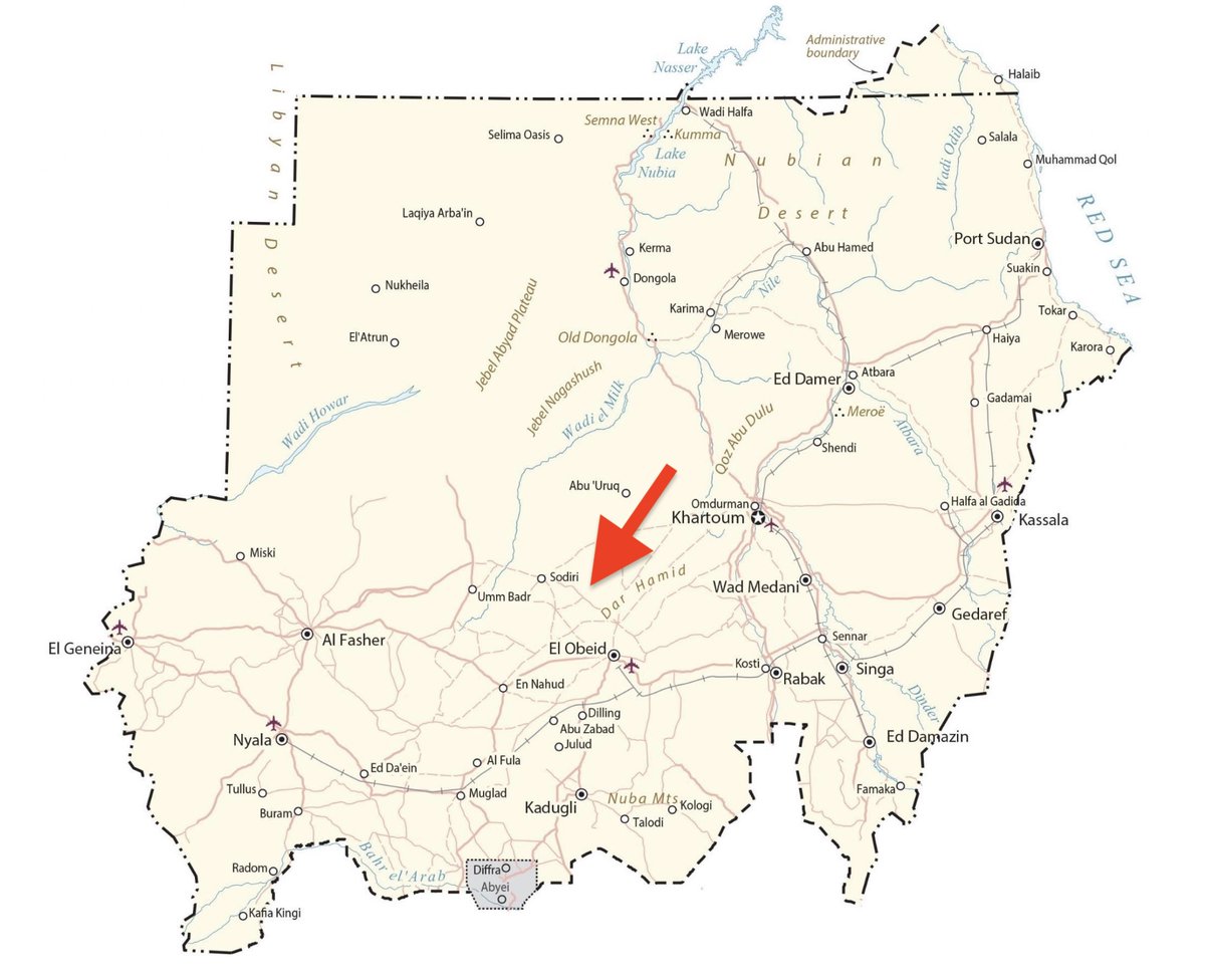 BSonblast's tweet photo. Today's quick update [Jul 29]:

- RSF attacks reported on Aljumama area northwest of Bara, North Kordofan; looting, arbitrary detention and civilian casualties reported. 

#KeepEyesOnSudan https://t.co/YcApVN0CY4