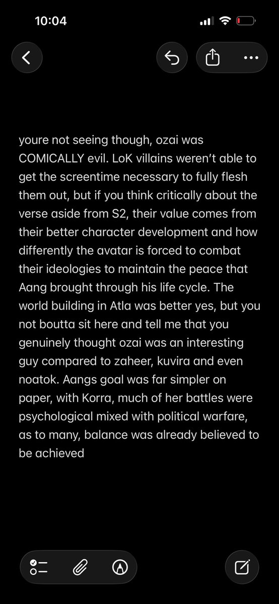 R1ckbob's tweet photo. @Squidscasual @Danitelo28 @edul3on you mean to tell me you wanted another series of world building and aura farming dictators? maybe they advanced too far ahead, but the world was literally already built. korra haters should just say they wanted the same show all over again https://t.co/HCUewNKbxf