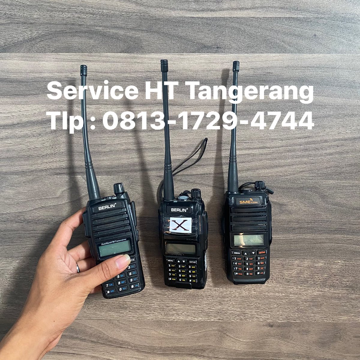 jasaserviceht's tweet photo. Service HT Scom UV-7RPro Tangerang Cisauk
Tlp/Wa 081317294744
Biaya Service Mulai Harga =  Rp.50.000rbu-99.000rbu

Beberapa kerusakan yang sering kami temui, diantaranya
Mati total, masuk air, speaker bermasalah, jatuh, on off tidak berfungsi, suara speaker kecil, volume hilang https://t.co/zrqzIlYbru