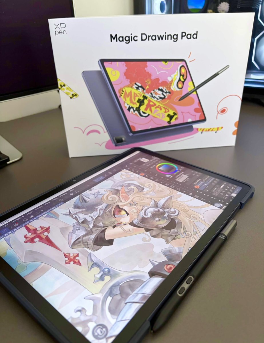xppenusa's tweet photo. You never know what magical worlds the Magic Drawing Pad can create. ✨🫧
-
👨‍🎨Artist: @b0throps 
🎨Gear: Magic Drawing Pad https://t.co/rXsnWAI7wB
-
Powerful yet affordable
2 Days left for Back to School Sale https://t.co/R3iyiS3r8W