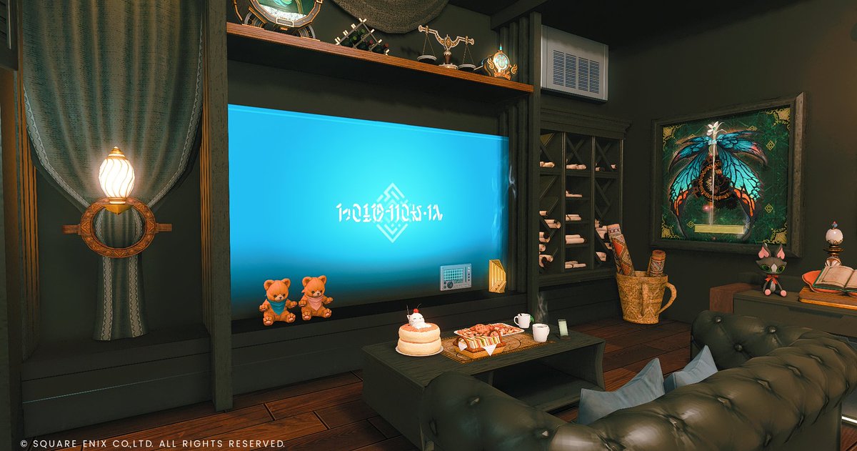 LunaHouseFF14's tweet photo. ＃ハウジング　しました

257件目 　Sハウス

「Badass」

黒系のカッコいい雰囲気＋可愛さも入ったハウジングしました
色々とギュッと詰め込んでます♬

#HousingEden
#FF14LUNAのハウジング
#FF14ハウジング 
#FF14housing 
📸⇒@kaname14no2 https://t.co/M2PIRivGhR