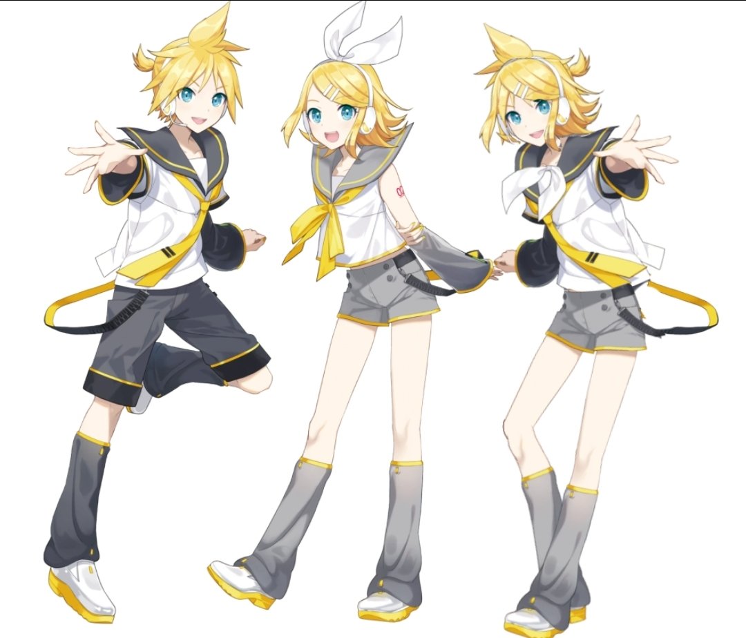 Metronome100bpm's tweet photo. Do you remember this forgotten third Kagamine? :o https://t.co/7HvYgeJXGE