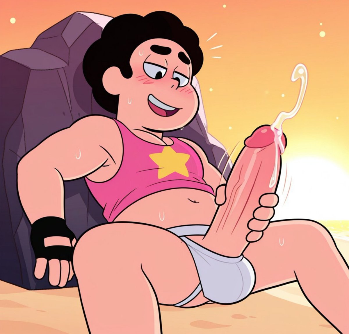 QuarzoUniversal's tweet photo. *Away from home during a journey meant for healing, one might find that there are things still left to find out about oneself*

Meet Esteban Quarzo! A totally normal human dude who is not at all related to the ambassador of the Gem race, Steven Universe!

          💎More Below💎 https://t.co/GM4QfhTVCk