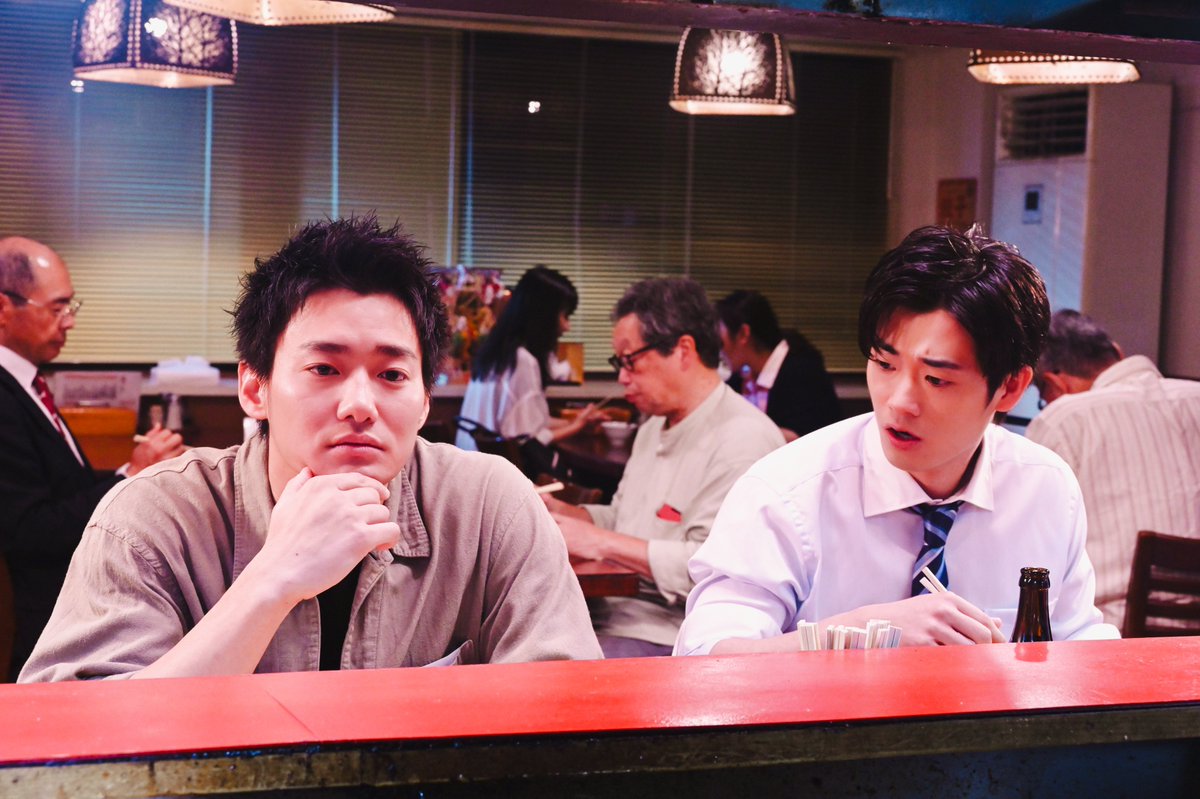 drama_myfiction's tweet photo. - 第𝟓話 場面写真公開 -

「記憶書き換えられたって、
　　　　そんなSFじゃないんだから」

津村(#野村周平)から突きつけられる、
信じがたい真実──

真弓(#宮澤エマ)に隠された衝撃の過去を知り、
激しく動揺する辻元(#三浦獠太)は…...

第𝟏話~第𝟒話は𝐓𝐕𝐞𝐫で見逃し配信中🕊️
今なら全話追いつけます！
🔗https://t.co/zHYCkbHq5D

#マイフィクション
第𝟓話 𝟖月𝟐日(日)よる𝟏𝟎時𝟏𝟓分