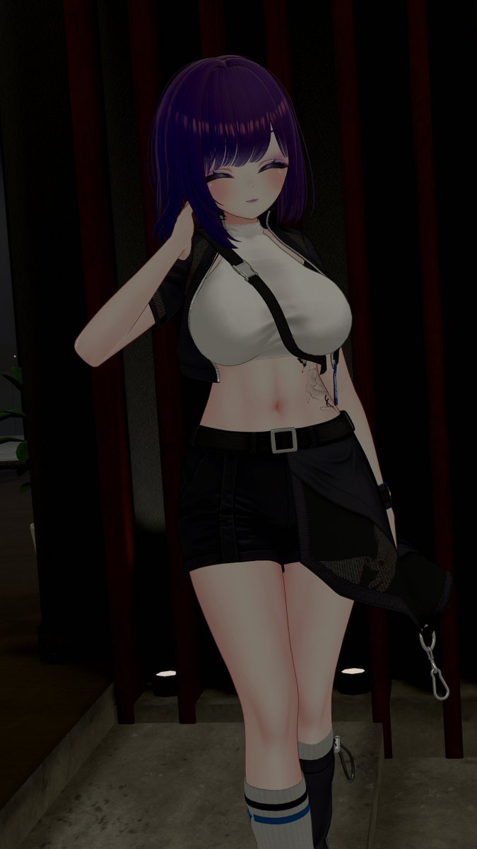 Mystified_VRC's tweet photo. "All dressed for a night out! you ready?" https://t.co/m8vOiv7917