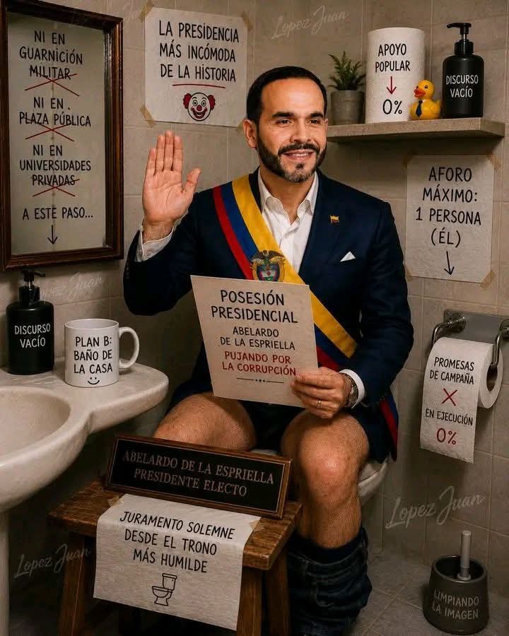 consulta22puebl's tweet photo. El hijuputa payaso que puso el malparido del registrador.. https://t.co/eJiydvrDzU