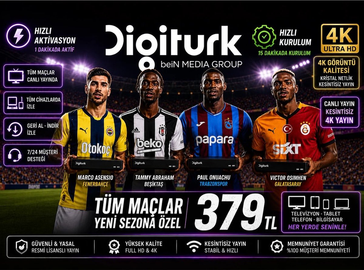 SelcukCaglar39's tweet photo. Yeni abonelere bu fiyatları veriyorlar eski abonelerine 529 tl en düşük fiyat diyorlar.

@Digiturk @beINSPORTS_TR aboneliğimi iptal ettim.
Size sadece dedim aynı fiyattan yararlanmak istiyorum. @DigiturkDestek ama maalesef DM atsam bile dönüş yapmadılar. 

Nedir bu ayrımcılık? https://t.co/TovUMiQlbl