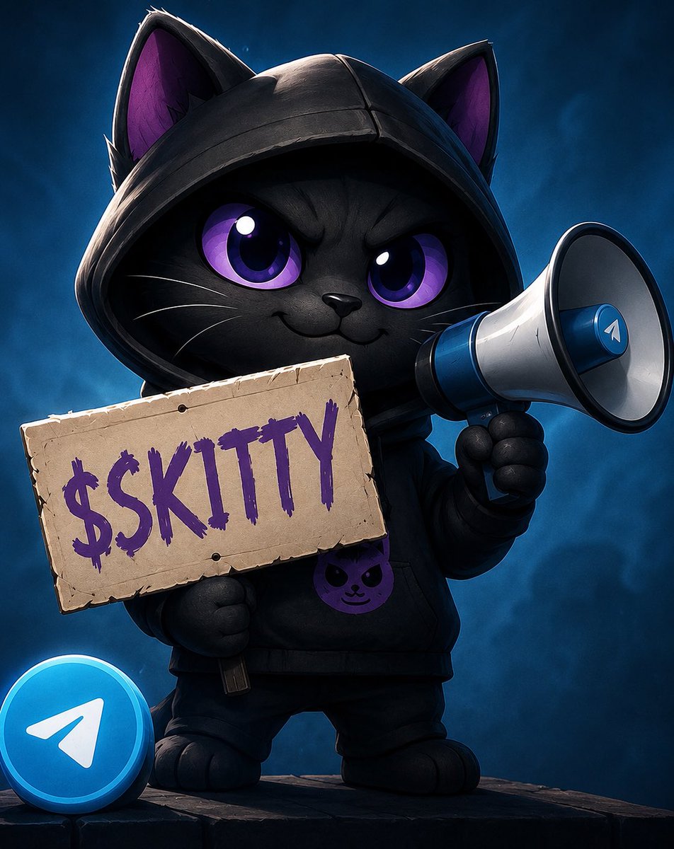TonSarex's tweet photo. Day 4
I will post every single day until @durov or the @telegram account publicly confirms that Shadow Kitty is their favorite sticker pack.
Shadow Kitty is real Telegram culture — not just another meme.
$SKITTY
I will keep going until we get the official confirmation. https://t.co/AHLQ8cV8SG
