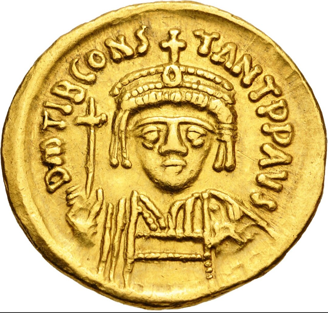 SacredBasileus's tweet photo. New account.
Tiberius II Constantine (578 AD) https://t.co/gbBzRMNXlk