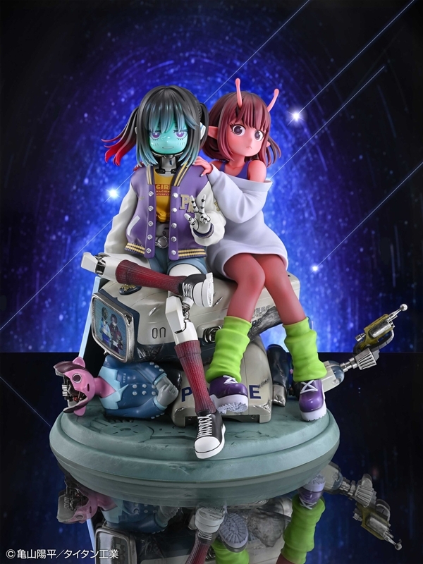 MilkySubway_026's tweet photo. 【グッズ情報】

『銀河特急 ミルキー☆サブウェイ』 チハル＆マキナ フィギュアがアニメイト(11%off)にて予約開始！

ご予約はコチラ▼
https://t.co/niE5uD9Wyu https://t.co/Fb4Yc94JsR