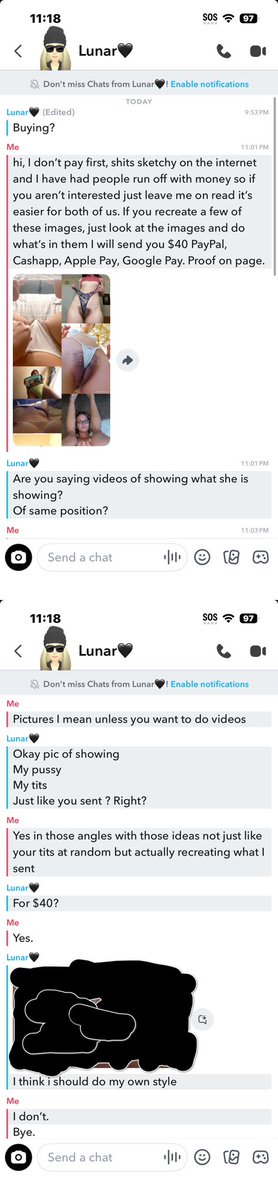 engorgedclitori's tweet photo. Every time people waste my time and decide to just send random shit and not what I asked for. I didn’t ask for a random 41 second video. https://t.co/3ewbfUlCNM