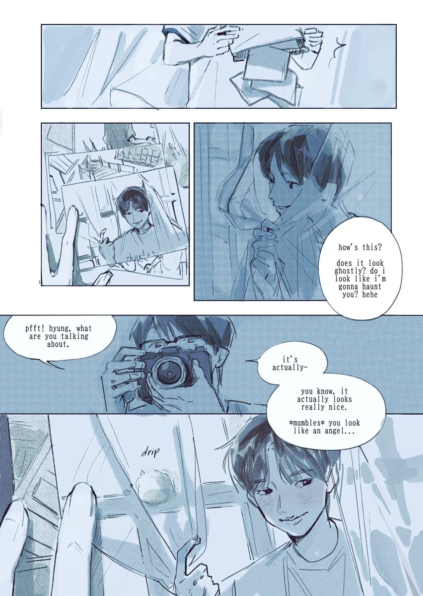 lvr2211's tweet photo. 댕윳 
babyblue au - a few weeks after jh left, ys receives mail https://t.co/y4uOxa61mf