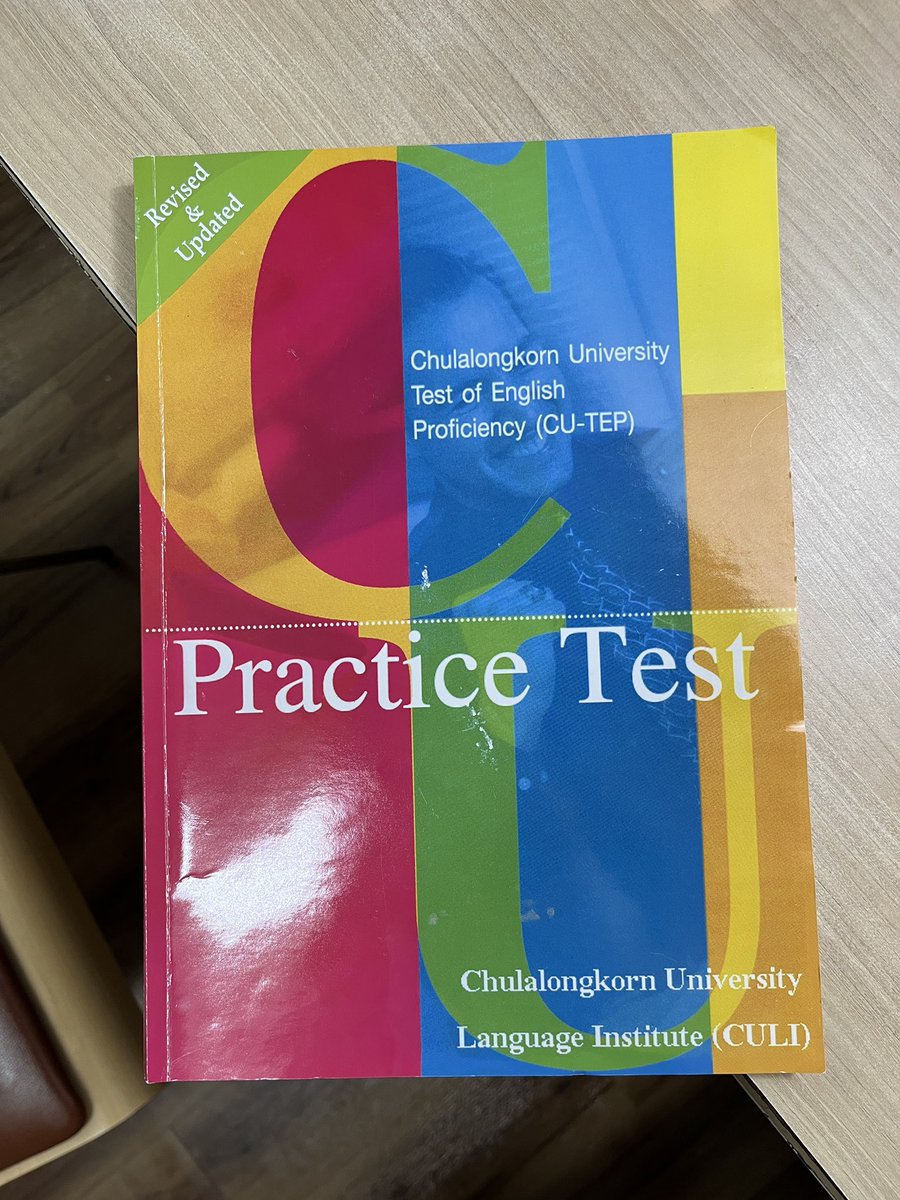 Daina1348's tweet photo. ส่งต่อหนังสือ CU-TEP practice test
150 รส สภาพด้านใน 98% เขียนด้วยดินสอแต่ลบหมดแล้ว

#cutep #ส่งต่อหนังสือcutep #ส่งต่อหนังสือมือสอง #หนังสือมือสองสภาพดี #ส่งต่อหนังสือเรียน #หนังสือสอบเข้ามือสอง https://t.co/L1YEbOXtKP
