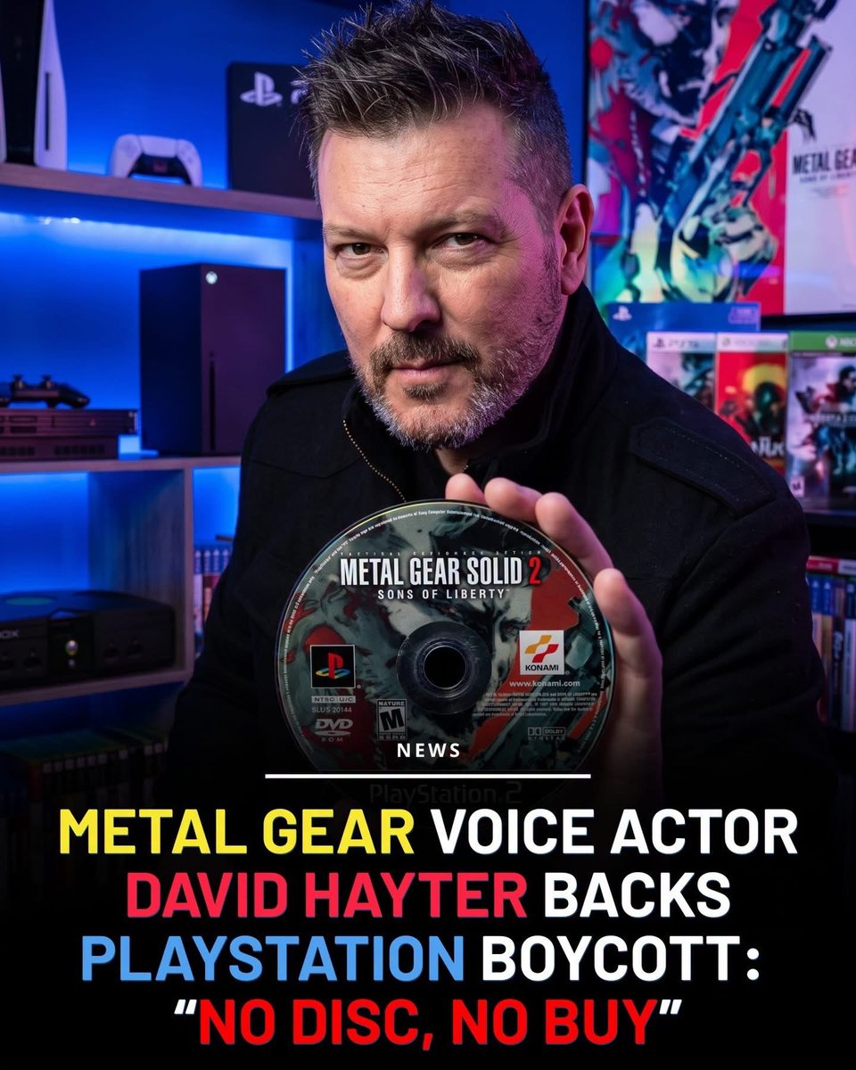 ILoveSports_55's tweet photo. Even Solid Snake's voice says it:
"No Disc, No Buy." 💿🔥
Are physical games worth fighting for, or is digital the future?
#PlayStation #Gaming #NoDiscNoBuy https://t.co/onIkkYk2Zd