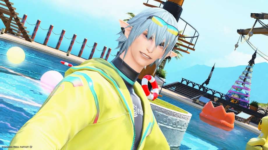 patches_nocount's tweet photo. 今年の紅蓮祭も楽しみだね☀️🍉🌻🏊
#FF14 #オルシュファン #エレオス https://t.co/gGb9k2qkMU