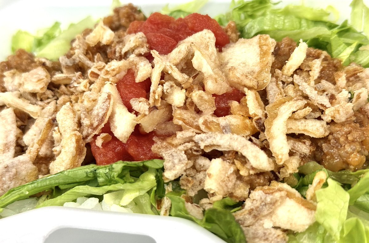 Leon2019_4's tweet photo. 今日のランチは、treizeさんのタコライス😊
美味しい〜✨
#ランチ #行田市 #行田 #弁当 #treize https://t.co/1sycNy0SO8