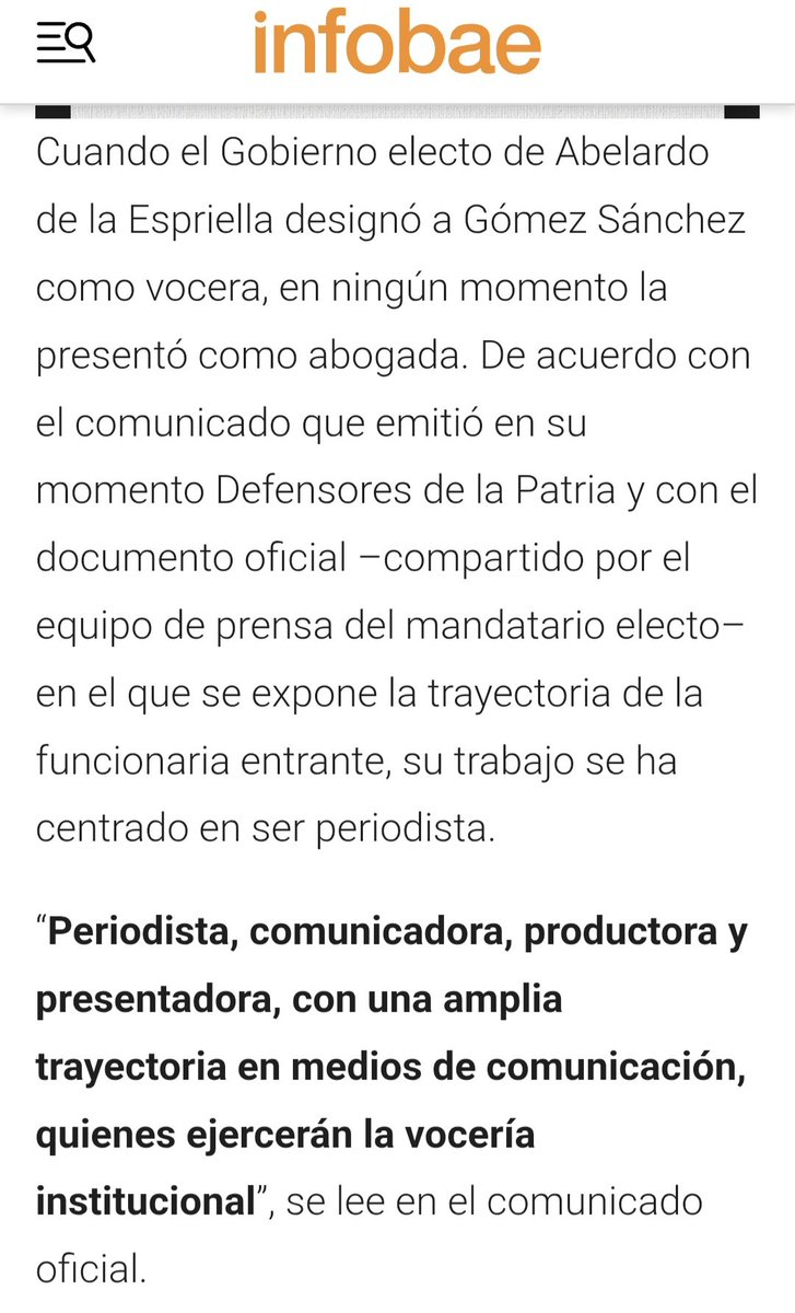 FaisalBorelly's tweet photo. @UldaricoRamire @petrogustavo @Matador000 @nometiente2 @CassiusCIayX @Jojare2 @MajoDoriaT @derlilopeza @wilsonariasc @JairoAHenadg @JairoRicardoOs1 Falso:
En la designación  a VOCERA DE COMUNICACIÓNES jamás  fue nombrad cono Abogada.
Sigan buscando...🤣 https://t.co/Qa17G4mgut