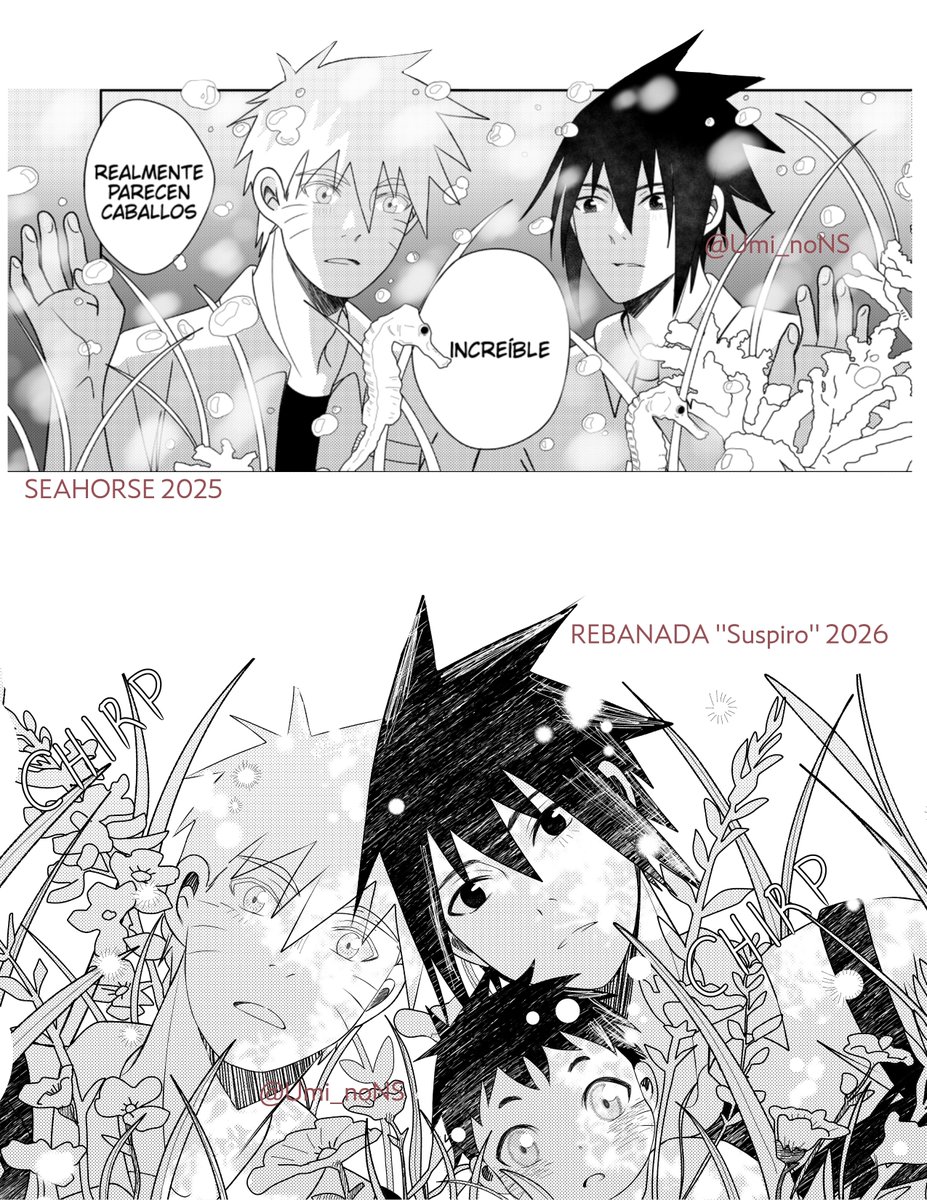 Umi_noNS's tweet photo. El tiempo pasa volando cuando tienes un bebé 😋

#narusasu https://t.co/PyyNfQrayL