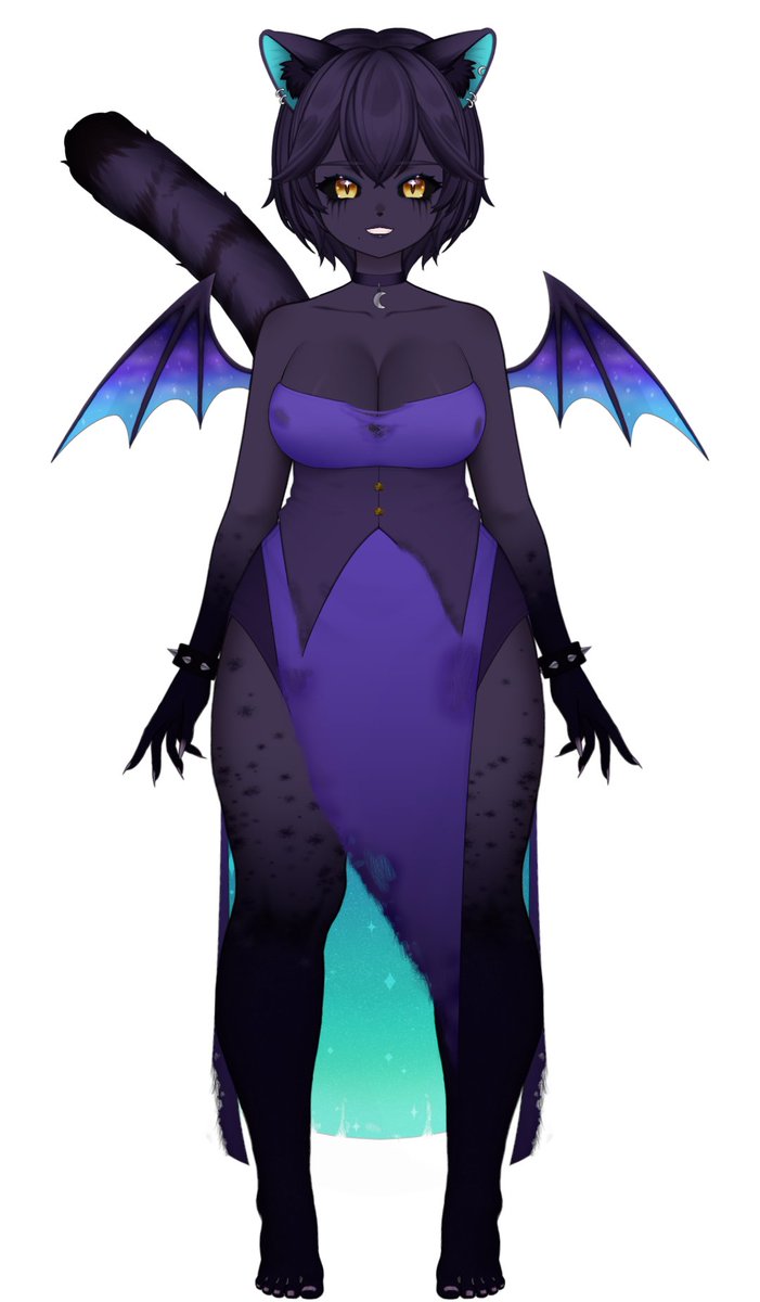TCosmicgarden's tweet photo. Added the pattern option to the tail & even corrupted her tressym form too UwU
#vtuber #l2d #customizablemodel https://t.co/HsGFertIqr
