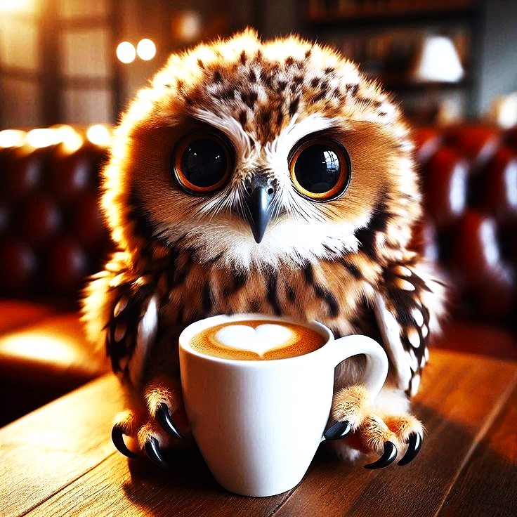 DigitalArtKyiv's tweet photo. Good morning, friends! May aromatic coffee warm your hearts, and may today's wisdom be your wing. #MorningWisdom #CoffeeWithLove #ArtForPeace #RomanticVibes #ShareTheSmile https://t.co/BTOAEWVlUS