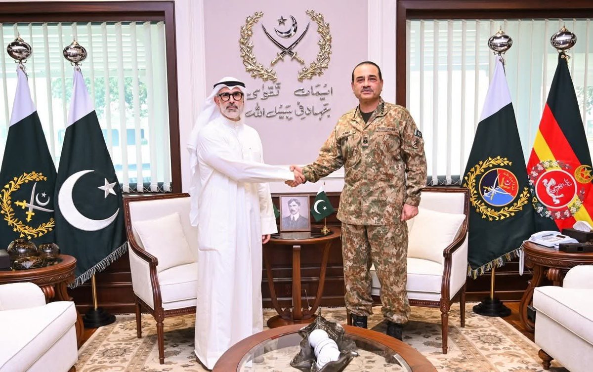 Kuwaiti Foreign Minister Meets Pakistan's Chief of Army Staff: A Diplomatic Milestone