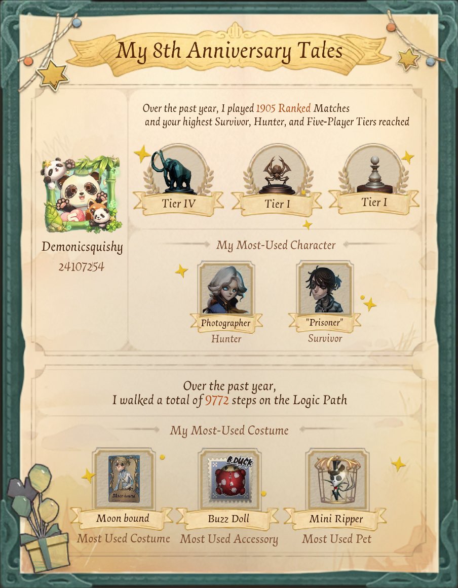 DemonicSquishy's tweet photo. I'm playing Identity V. Fancy a game? https://t.co/baK7gM3hNb