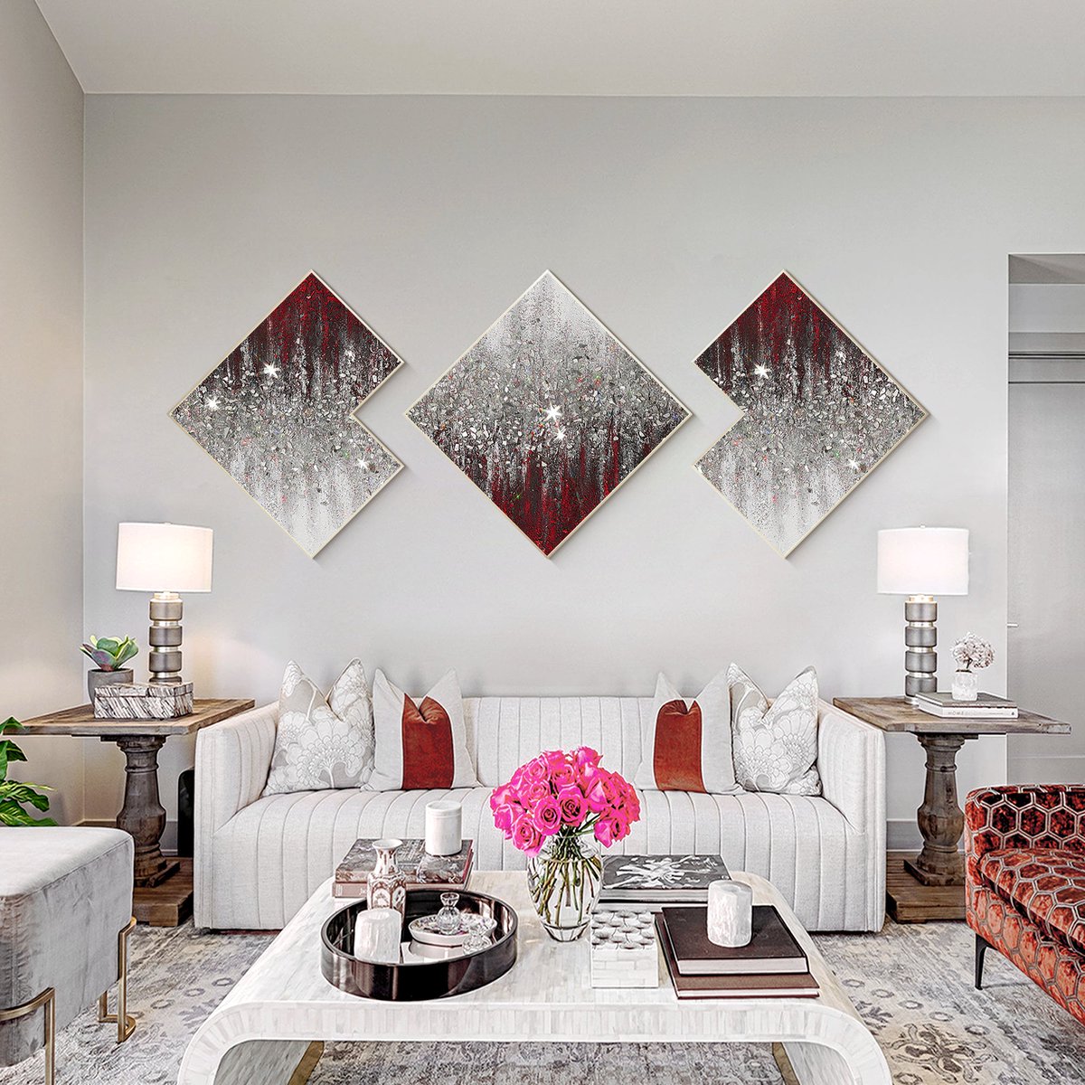 ridyarthk's tweet photo. Paintings On Canvas Shiny Room Decor #ridyart #painting
$849.60 
➤ https://t.co/DLXAuqS0gi
