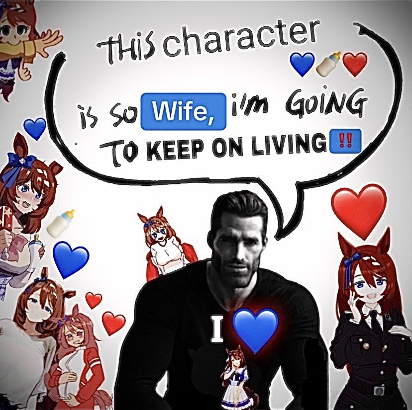 dudebrugthe69th's tweet photo. @GeorgiaPapist Total yuri death, total yuri annihilation, Cleanse the world of yuritards. Trainers need to marry your Umas and make more racers. It’s what the 3 goddesses intended. Umas are a gift to human men. Praise your wife. https://t.co/tLKKySxfFM