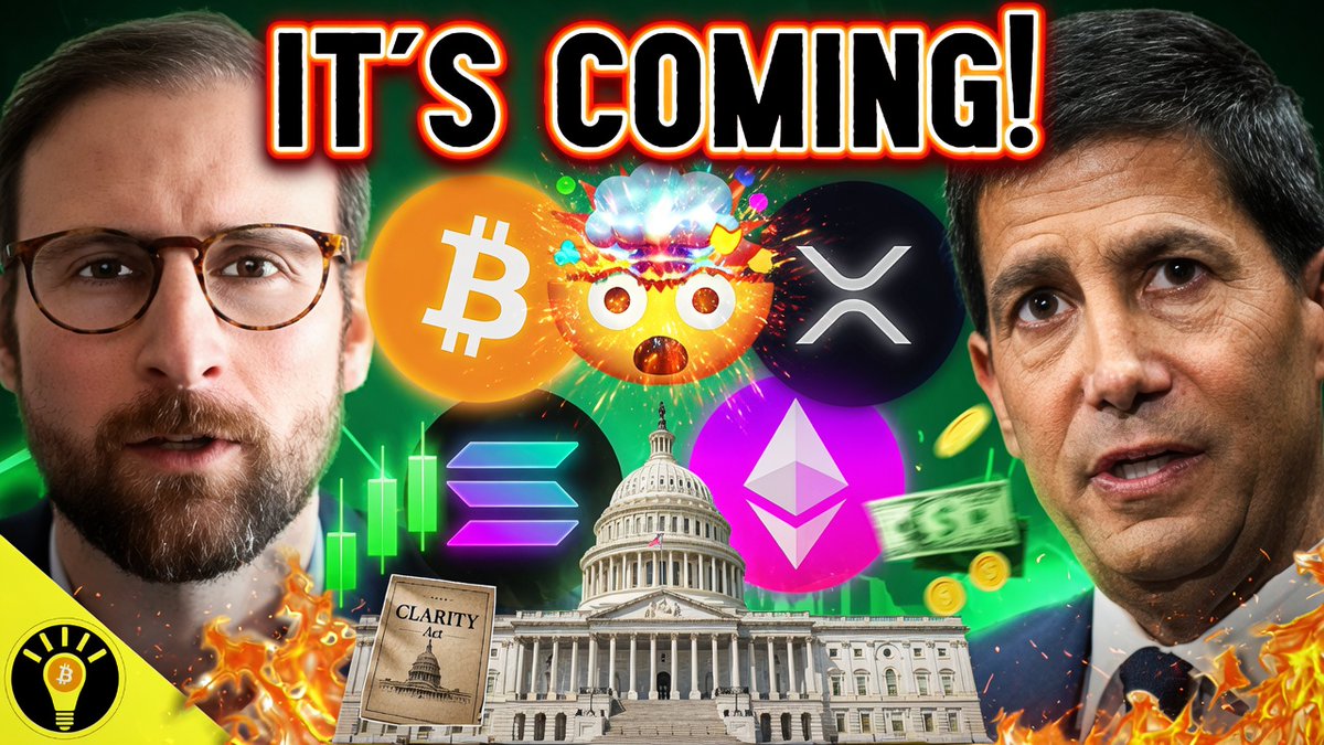 thinkingcrypto's tweet photo. HUGE! CLARITY ACT GETS MORE SUPPORT! FED FOMC & BITCOIN ANALYSIS & TRADFI TOKENIZATION!
WATCH ▶️ https://t.co/p35ZNg4MTt
#crypto #cryptonews #bitcoin #fed #fomc #clarityact #tokenization #stablecoins #thinkingcrypto https://t.co/RExegFZzM1