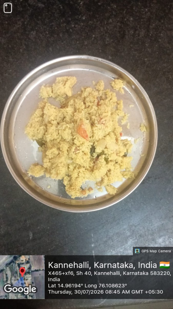 MdrsItagi's tweet photo. Breakfast 
#SocialAudit_SWDMeals
#Socialwelfare_karnataka https://t.co/sUupNvZzDm