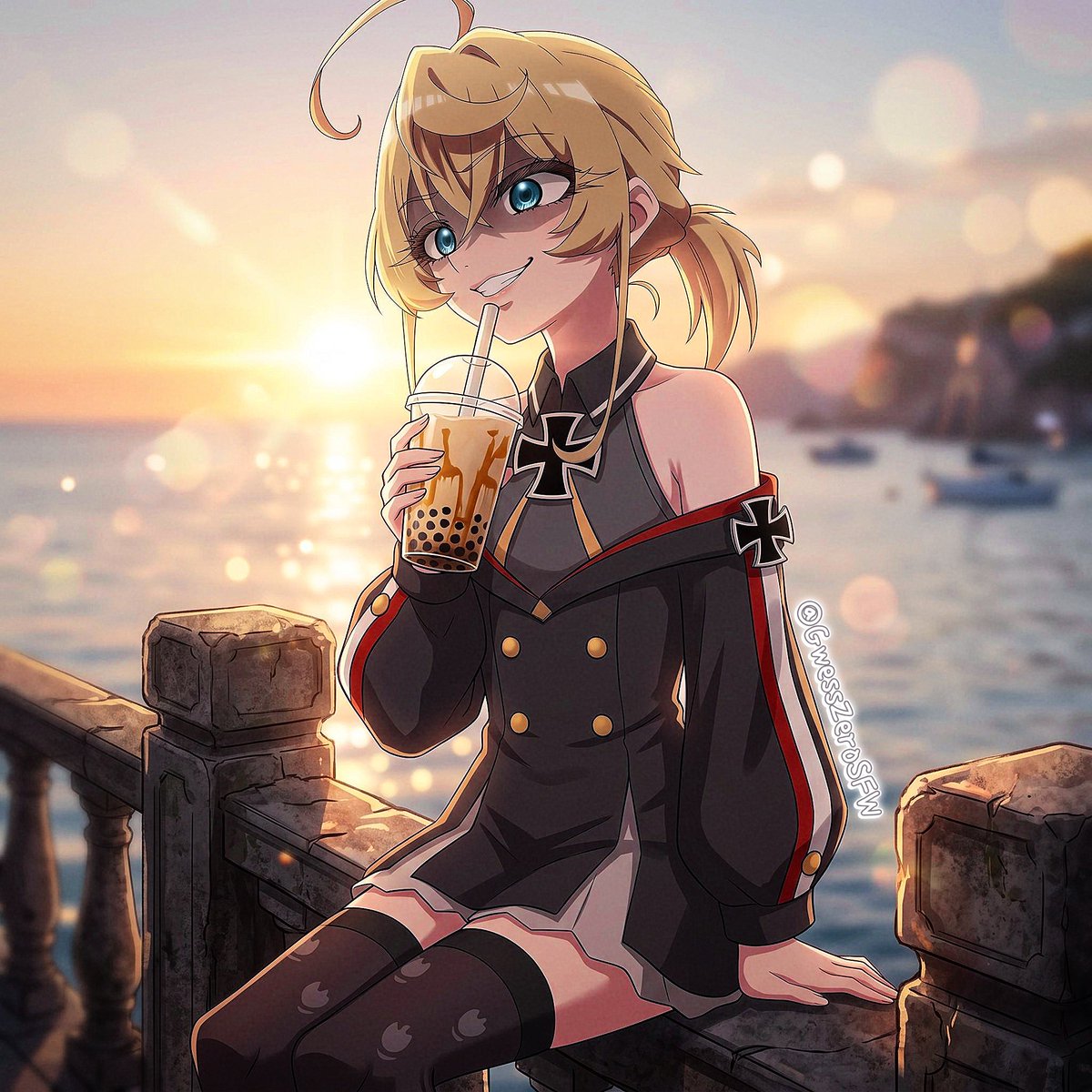 GwessZeroSFW's tweet photo. Tanya is now the warship Prinz Eugen!💛
#youjosenki #azurlane https://t.co/wIDjrJrGHA