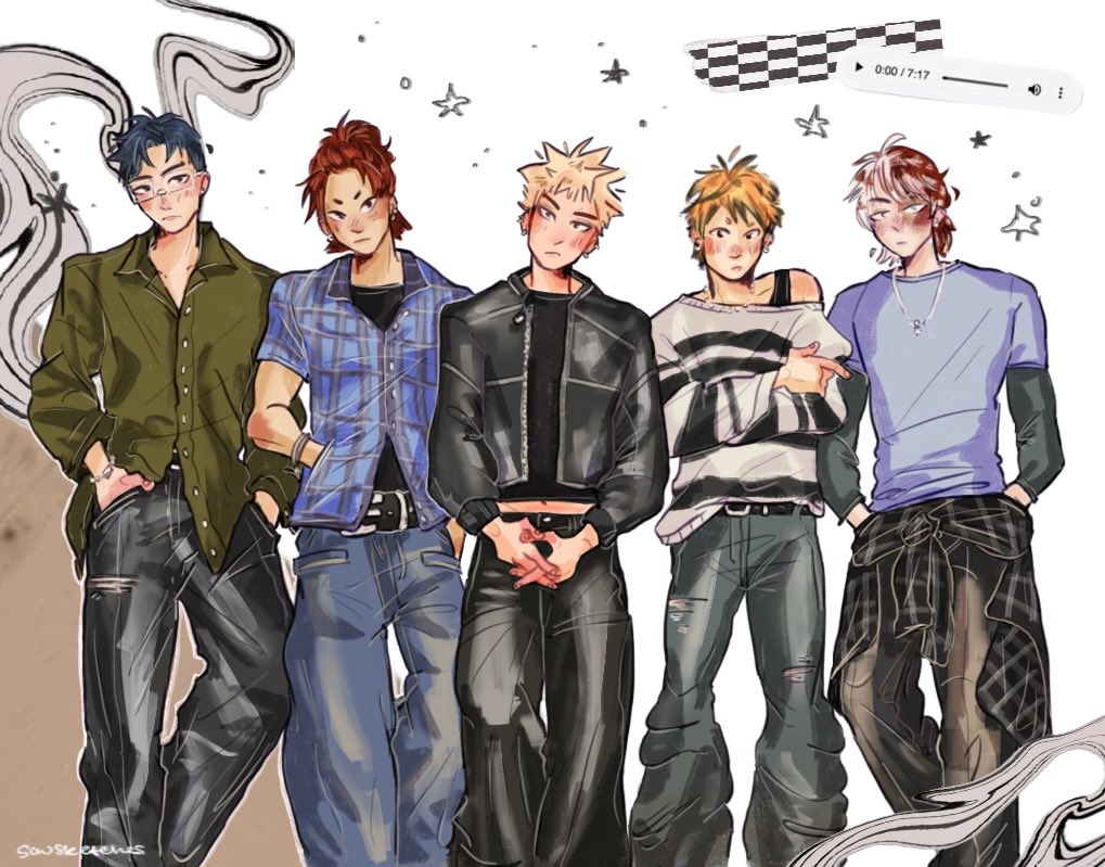 savsketches's tweet photo. 5/5 ⭐️ (idol!au)

#bakugokatsuki #shototodoroki #eijirokirishima #tenyaiida #kaminaridenki #mha #bnha #myheroacademia https://t.co/29ev3QANwq