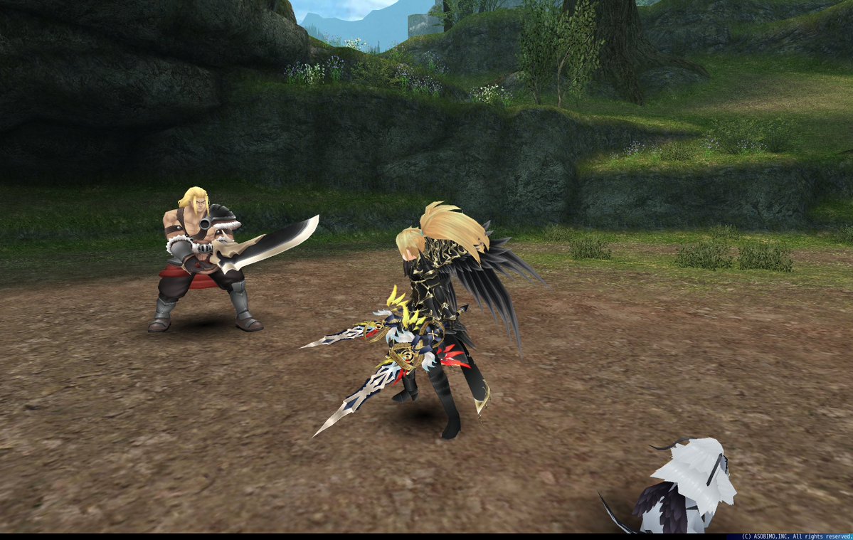 TTSBJIrunaToram's tweet photo. Taking a moment to capture some memories with my pet Drink vs Arnold before the #LetThisGrievingSoulRetire collab leaves #Toram Online. This was my very first collab and between the epic battles, incredible drops, grind and fun streams. I had an amazing time. Thank you for a memorable and amazing event!#トーラム #Bemmo