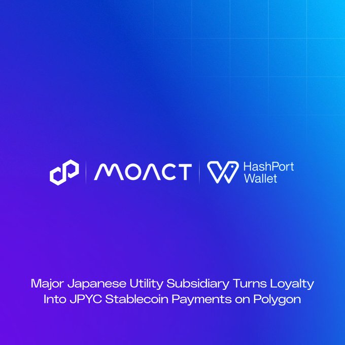 JPYC Stablecoin Volume on Polygon Reaches $265 Million