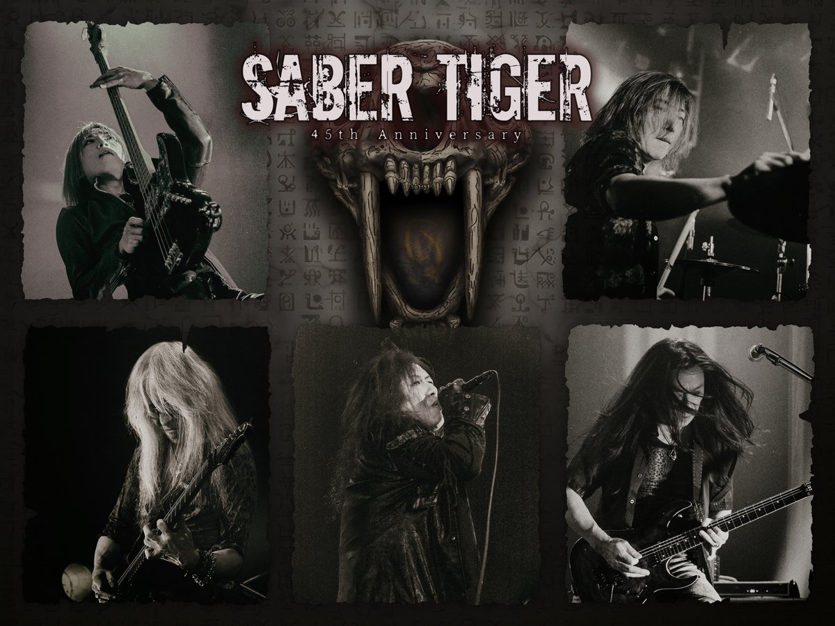 NEXTROAD_info's tweet photo. 【『 SABER TIGER 』新規公演詳細決定! 】 10/10(土) SABER TIGER BYSTANDER EFFECT TOUR 2026
<45th Anniversary>東京公演@ 赤羽ReNY alpha
https://t.co/JaOvsqviOs
#SABERTIGER #赤羽ReNYalpha https://t.co/W1A0NoCwSg