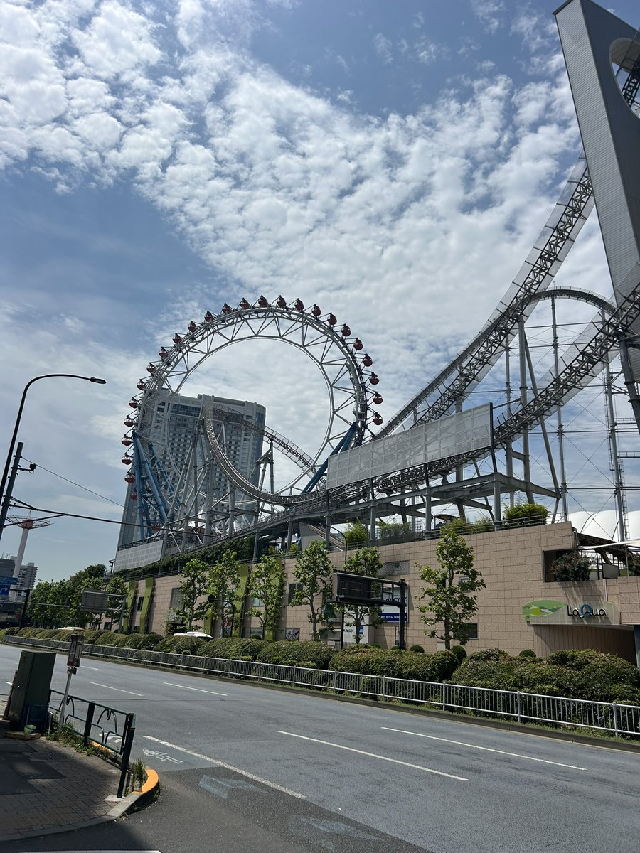 alaiguma58's tweet photo. 今日の現場、東京ドームシティの前‼️
あぢぃ(￣▽￣;) https://t.co/1A5KDcON9o