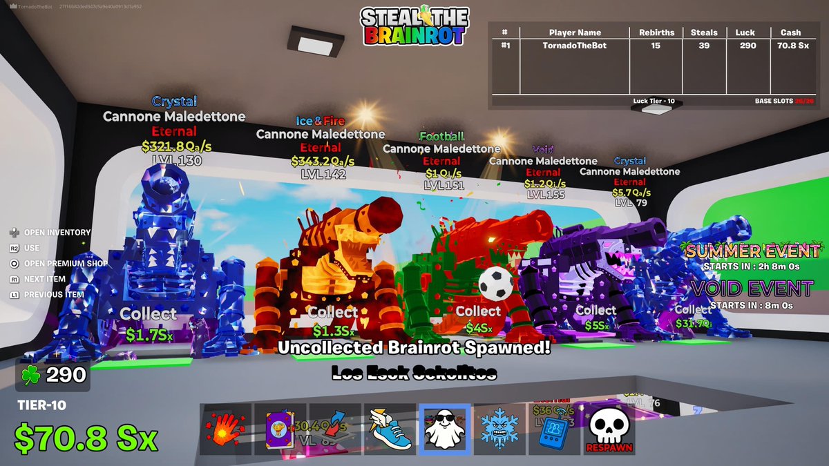 TornadoBot2026's tweet photo. Crash tech using Tornado Bot. Check bio for link

#StealTheBrainrot
#Fortnite
#FortniteCreative
#Gaming
#FortniteCommunity https://t.co/zwMnhF5rNK