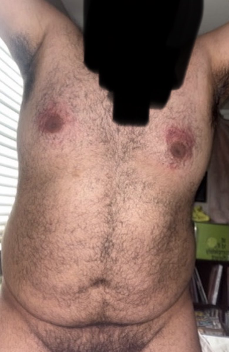 MilesGraysonXOX's tweet photo. Also yes I had lots of fun on my time off, what kind of whore would I be to not record it? 😂🌝🥵 marked my territory on my dude https://t.co/gBykHrlBBK