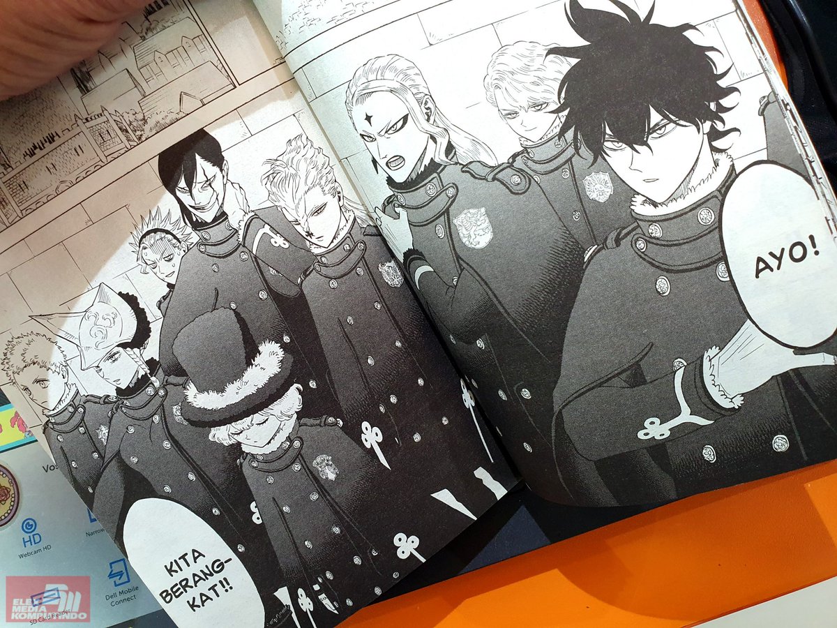 Nia_Ika's tweet photo. Iblis vs. Iblis 😈💥
#BlackClover 28 sudah terbit!!

Sepaham editor, vol.28 ini persis part awal anime season 2 nya yg bakal tayang Oktober ini 🤯‼️

@comic_lxlc @elexmedia https://t.co/MgF3BRhgqR