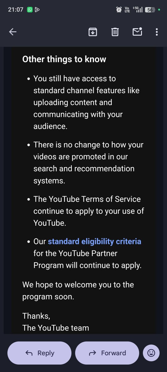 PawanSharma9784's tweet photo. My watch hour hi completed my subscribers count is complete all guidelines terms conditions complete but it always rejected my appeal why
 Give me a specific reason @YouTube @YouTubeIndia https://t.co/V6cE9fafzz
