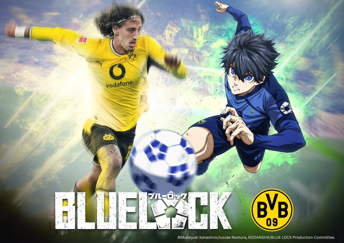 BVBjpn's tweet photo. BVB World Street Seriesの会場に行くと
🤳等身大パネルのフォトスポットを楽しめる
🤲限定ステッカーとポスターがもらえる

場所：東京都庁都民広場
日時：７月３０日（木）１１時から実施中
備考：入場無料。ステッカーとポスターは枚数に制限がありますので、無くなり次第終了となります
 
@BLUELOCK_PR 
@BLUELOCK_WM 

 #ブルーロック #エゴい