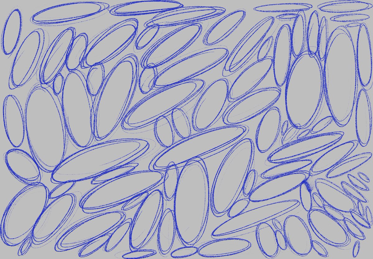 GthaChamp's tweet photo. Drawing practice: Day 2
Fundamentals - ovals https://t.co/xGtoEsrBEW